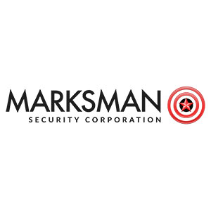 client logo: Marksman Security