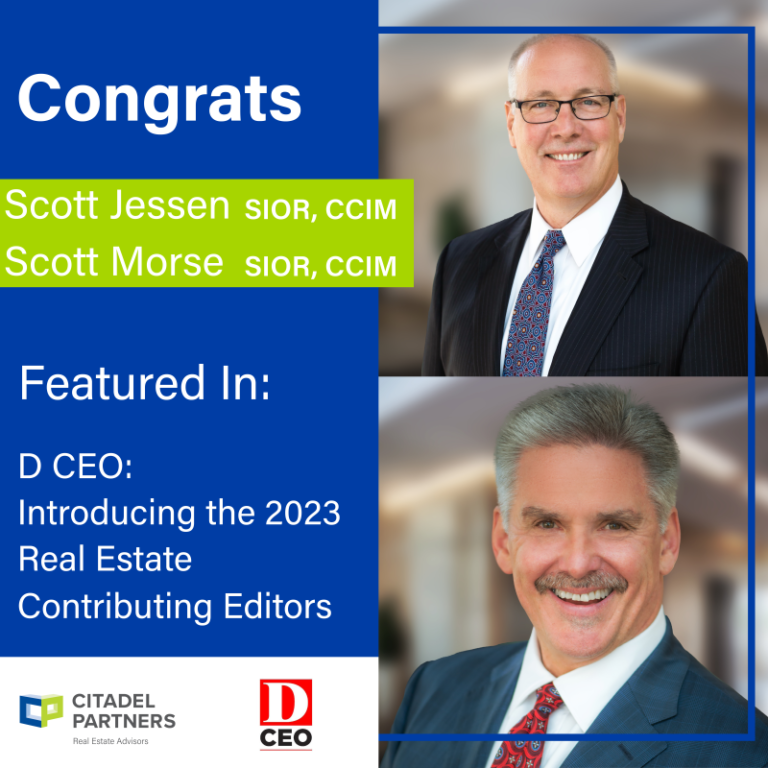 Scott Morse and Scott Jessen named as 2023 D CEO Real Estate